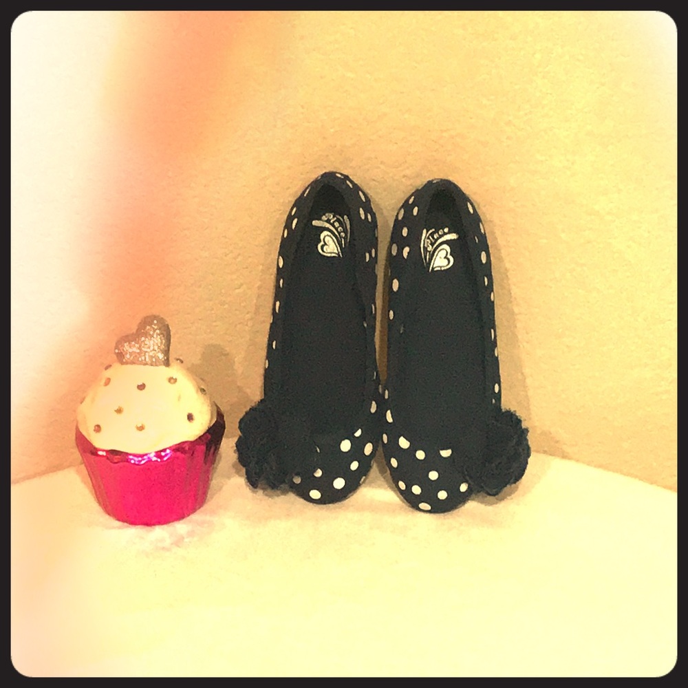 🥿 Blue Pockadots Shoes 🥿 NWOT